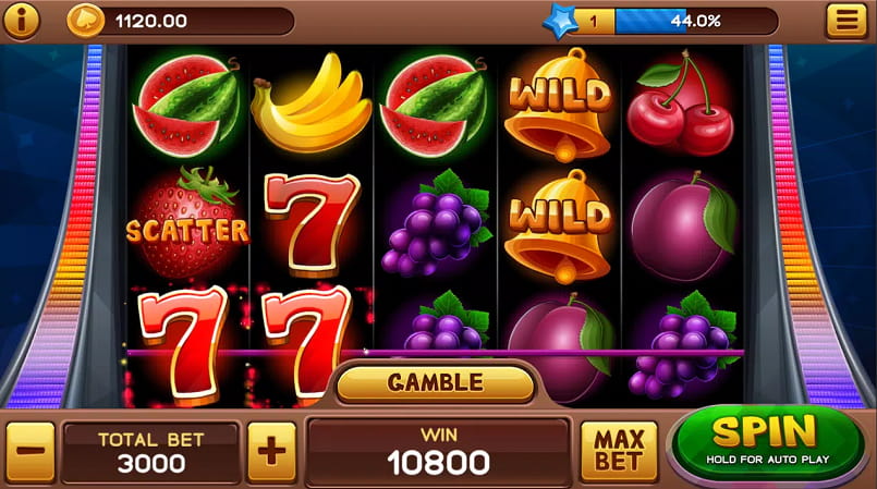 Spin trong Slot game